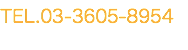 TEL.03-3605-8954